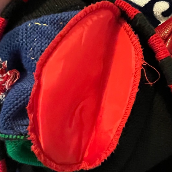 Vintage Berek Cardigan New York NYC Theme Medium Kitsch Novelty - small flaws - Picture 13 of 14